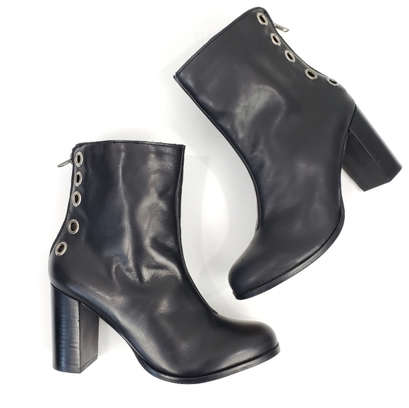 Anthropologie Shoes - Musse & Cloud Millie Leather Studded Boots 38